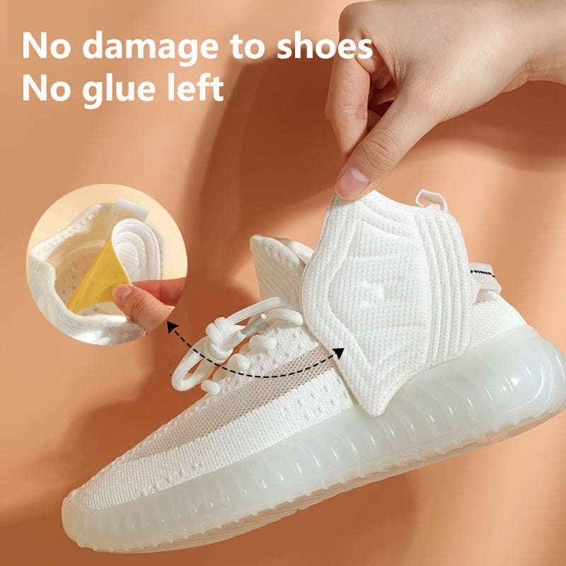 Unisex Heel Inserts Soft Anti-Wear Cushioned Shoe Pads for Sneakers High Heels