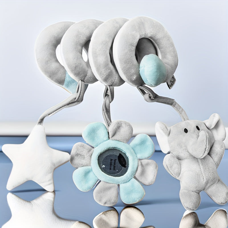 Baby Toy for Newborns and Toddlers Musical Hanging Spiral Rattle Crib Stroller