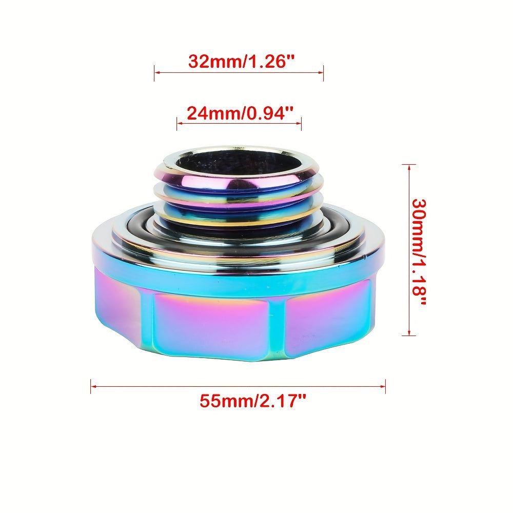 Honda Accord Civic uchun Avtomobil Alyuminiy Qotishmasi Yoqilg'i Kapağı Dvigatel Yog' Tanki Qopqog'i