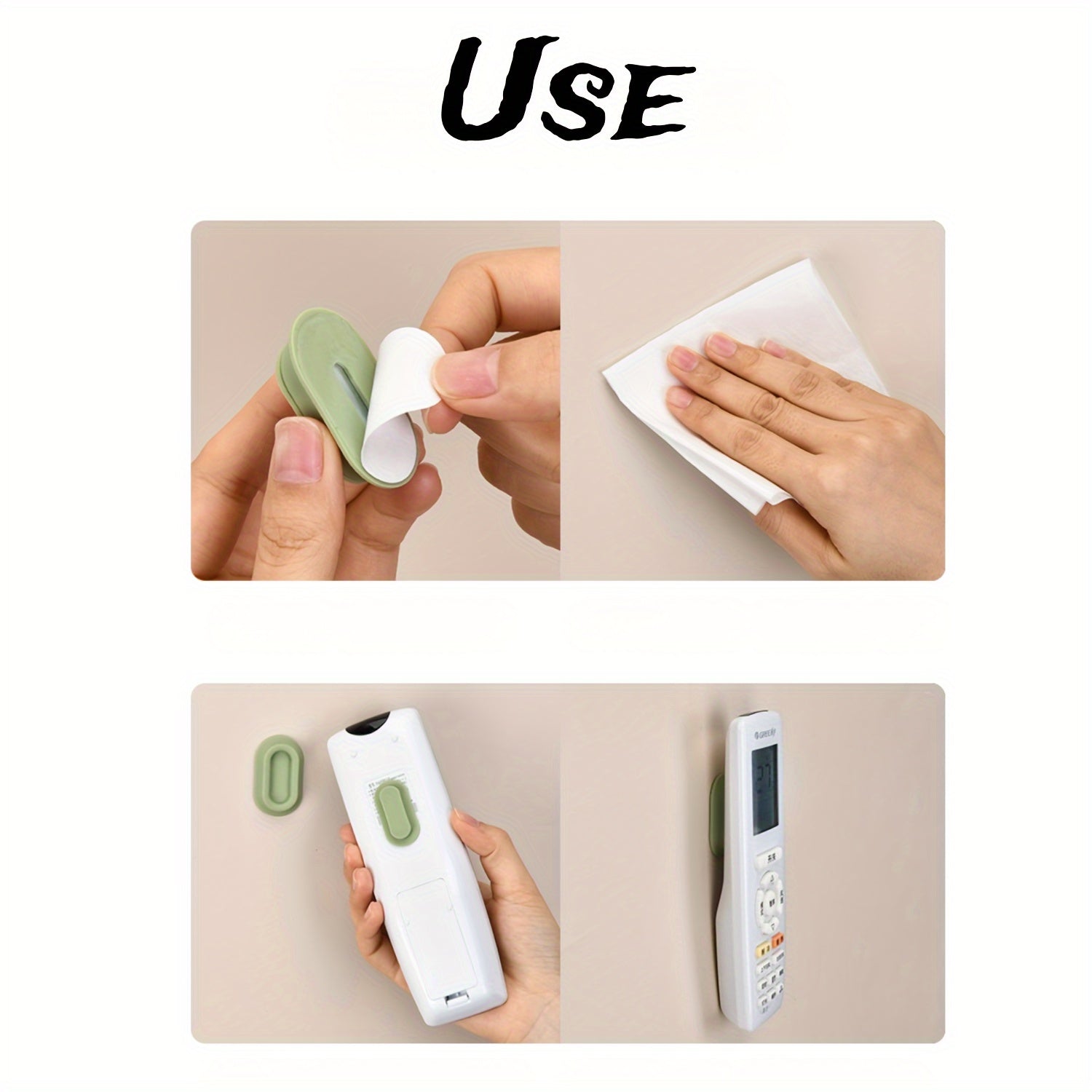 Doira shaklidagi magnit masofadan boshqarish tutqichlari 2, 5 yoki 10 dona to'plarda mavjud. Ushbu oddiy uslubdagi silikon devorga o'rnatiladigan tutqich amaliy bo'lib, qattiq yopishqoq anti-slip xususiyatiga ega, burg'ulash zaruratini bartaraf etadi.