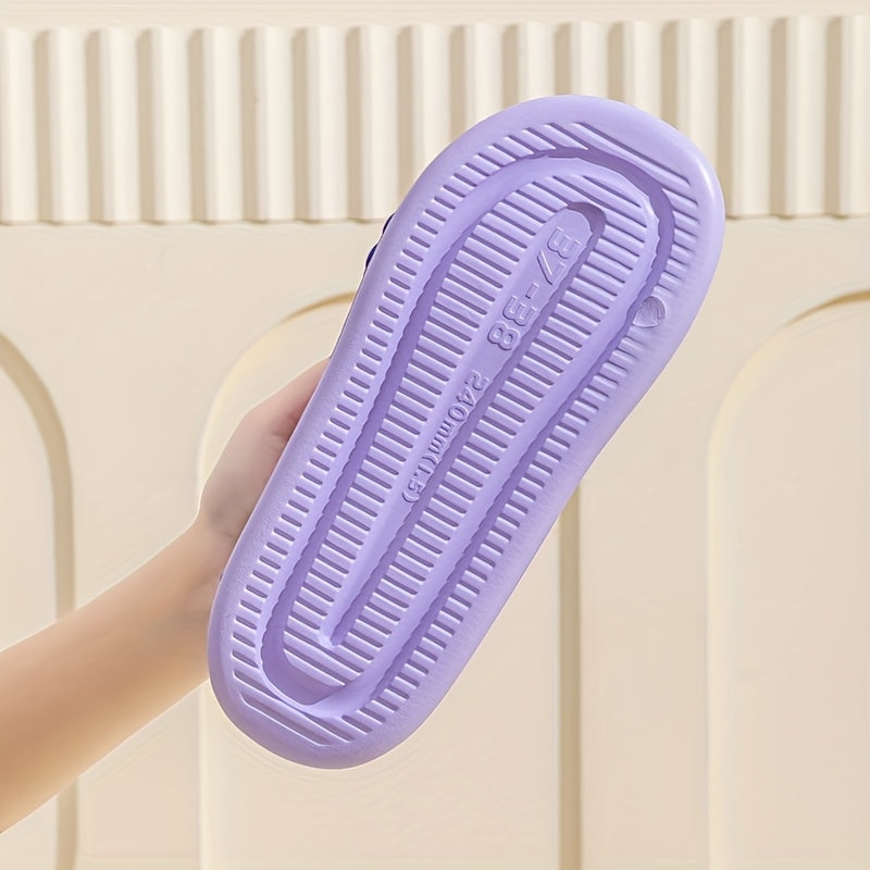 Kids and Adults Cartoon Slippers with Unicorn and Animal Designs Non-Slip EVA Indoor House Shoes in White Pink Blue