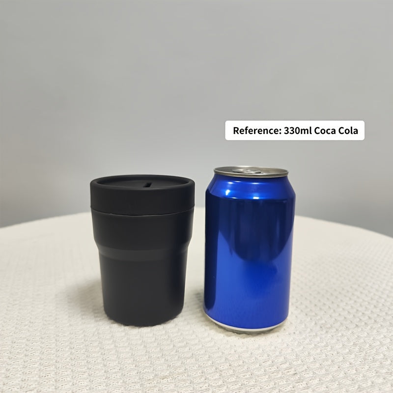 Universal Plastic Car Trash Can Circular Cross-Shaped with Lid and Pen Holder