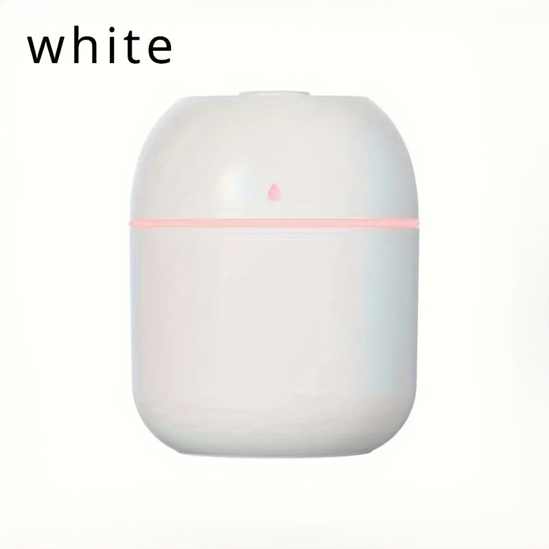 Humidificador portátil USB de 220ml para coches, dormitorios, habitaciones, silencioso, hidratante para la piel, regalo
