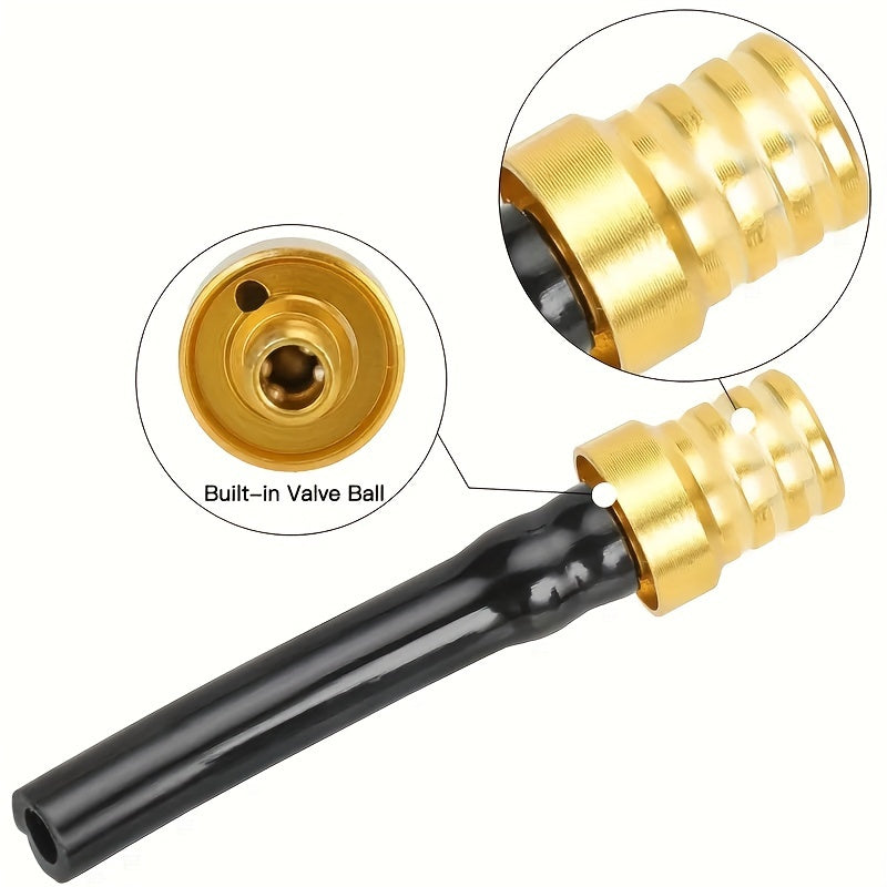 Motorcycle Fuel Cap Aluminum Alloy with Single-Way Vent for Off-Road Bikes