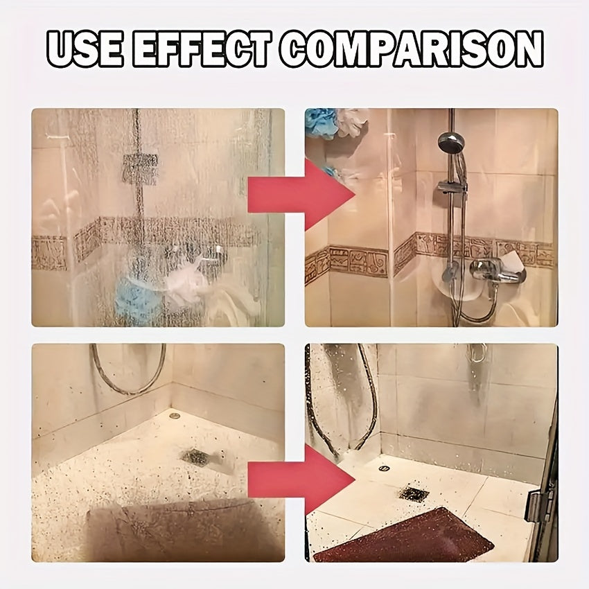 Tabiiy va hidlanmagan qattiq suv dog'larini olib tashlash to'plami dushlar, hojatxonalar va plitalar uchun.