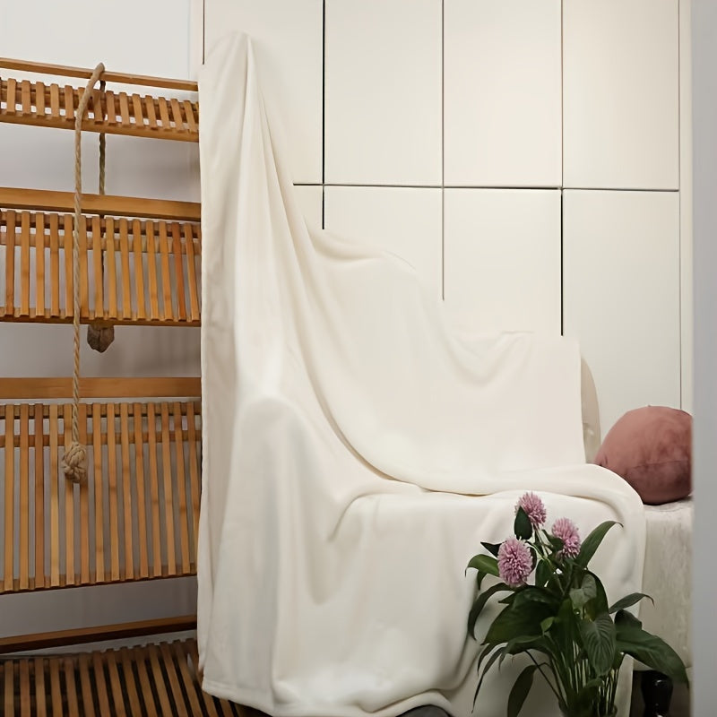 Hypoallergenic Flannel Throw Blanket with Spanish Letter Design for Daughter Durable Cozy Machine Washable All Seasons