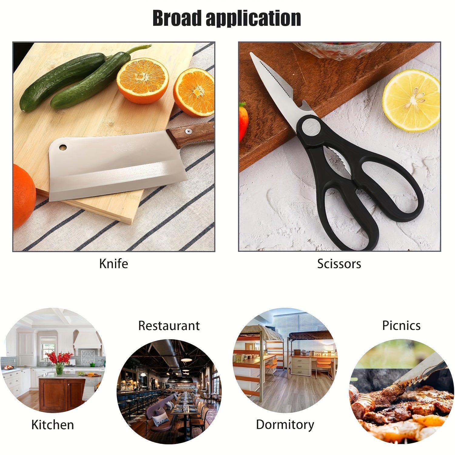 Knife Sharpener 5.08 x 10.16cm Professional Kitchen Tool