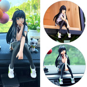 Qiz Anime Qiz Statuyasi PVC Karta Personaj Figuriya Ko‘rgazma uchun