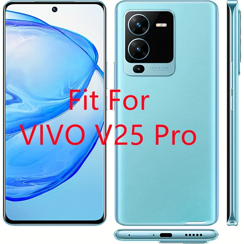 Clear Shockproof Bumper Phone Case for VIVO with Four Corner Airbags Transparent TPU Cover