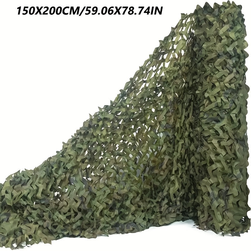 Uniseks kamuflyaj tarmog'i tashqi bog' uchun quyosh nurlari uchun soyabon o'tloq o'simliklar o'rmon naqshli