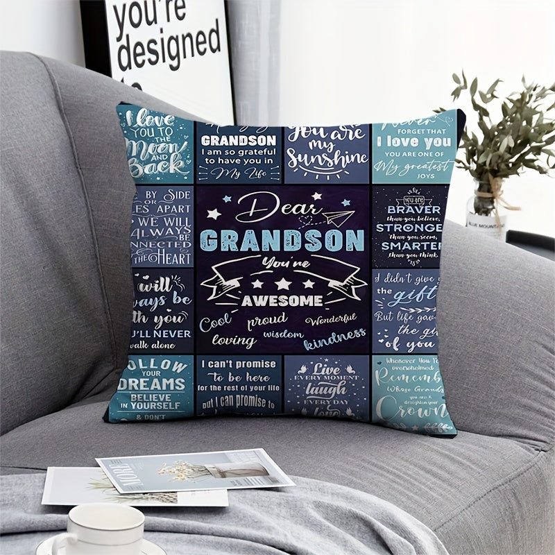 Vintage poliester yostiq qopqog'i xona va yotoqxona bezaklari, divan bezaklari va to'plovchi binolar aksessuarlari uchun. Yostiq/qopqoq kiritilmagan.