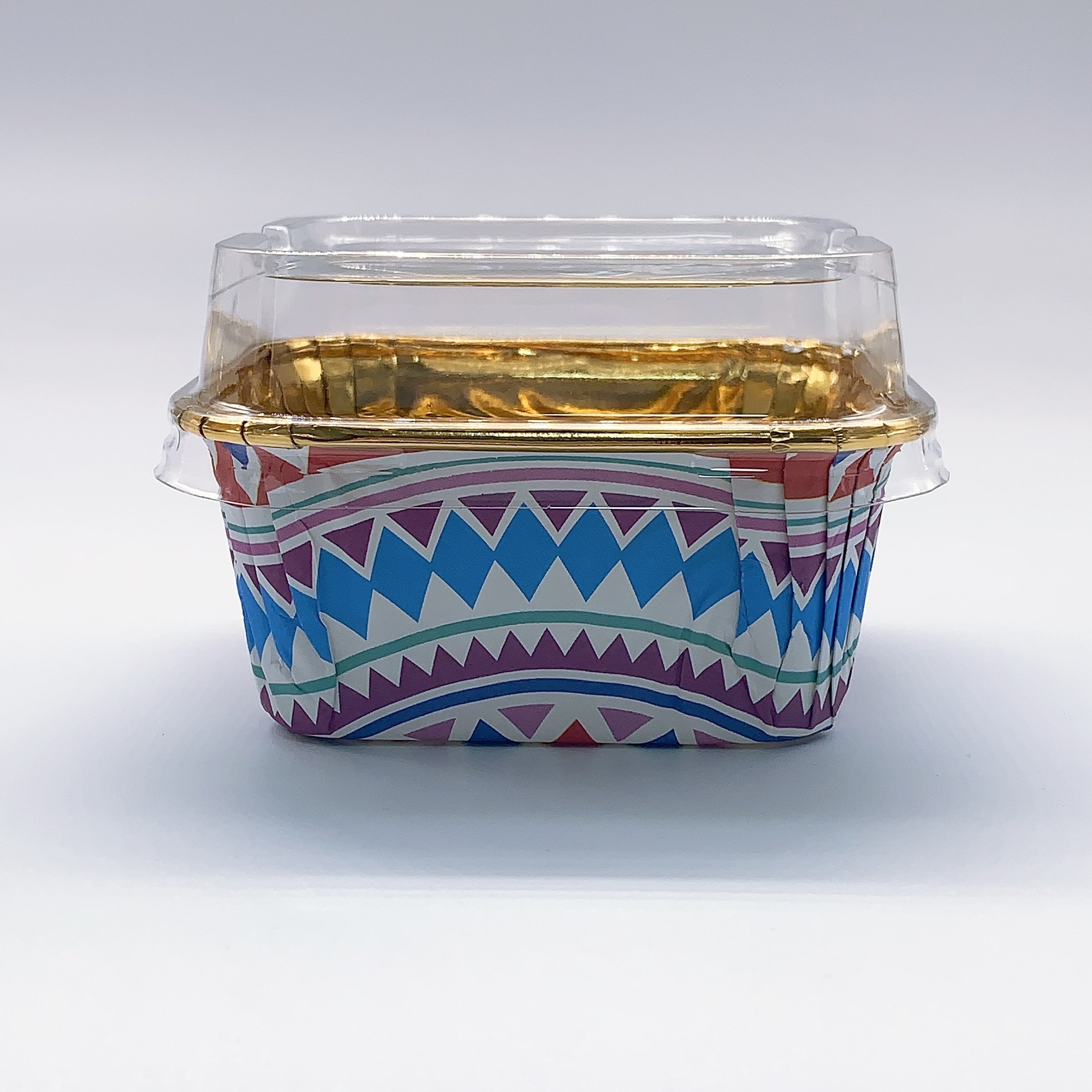 50 ta Boho uslubidagi issiqqa chidamli qog'oz keks uchun shisha, foydalanishga tayyor, yog'ga chidamli tort choynaklari