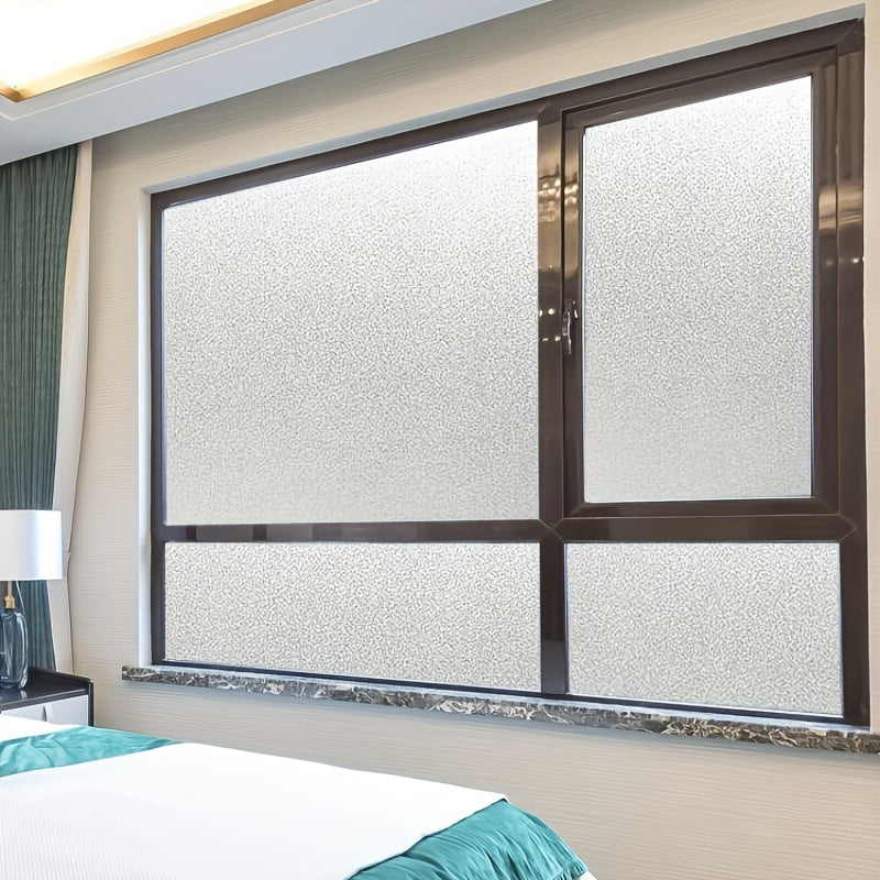Non-Adhesive Electrostatic Privacy Window Film Heat Insulating for Bathrooms Offices Living Rooms