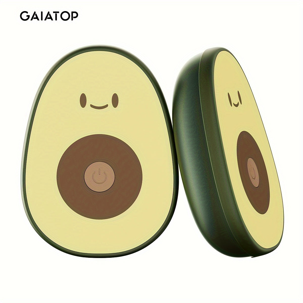 Mini USB Rechargeable Hand Warmers Pack with 4000mAh Battery and Face Design