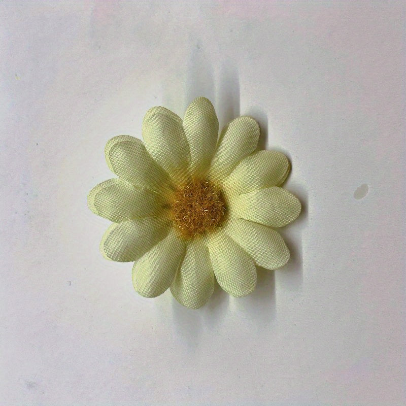 Artificial Daisy Flowers 100/200 Pieces 4cm Sunflower Heads for Decor