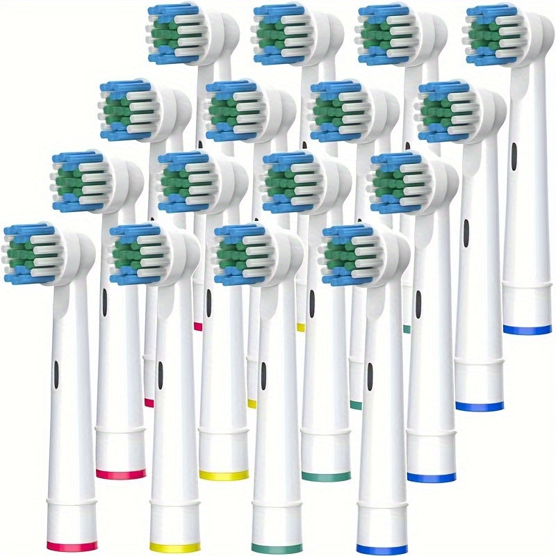 Electric Toothbrush Replacement Heads Soft Pack of 4 8 16 Compatible with Oral B