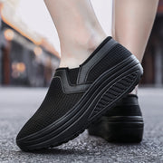 Women's Slip-On Sneakers Breathable Mesh Lightweighteva Casual All-Season