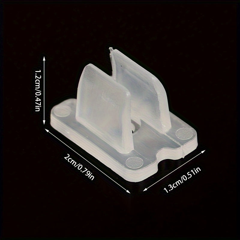 50 clips para tiras de luces LED para conectores de encaje rápido 2835 Neon Flex Sin baterías