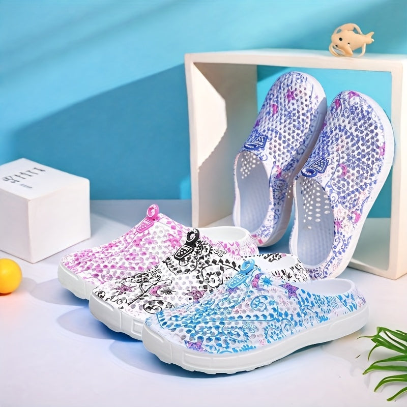 Women's Casual Slip-On Shoes Lightweight EVA Flat Comfort Versatile