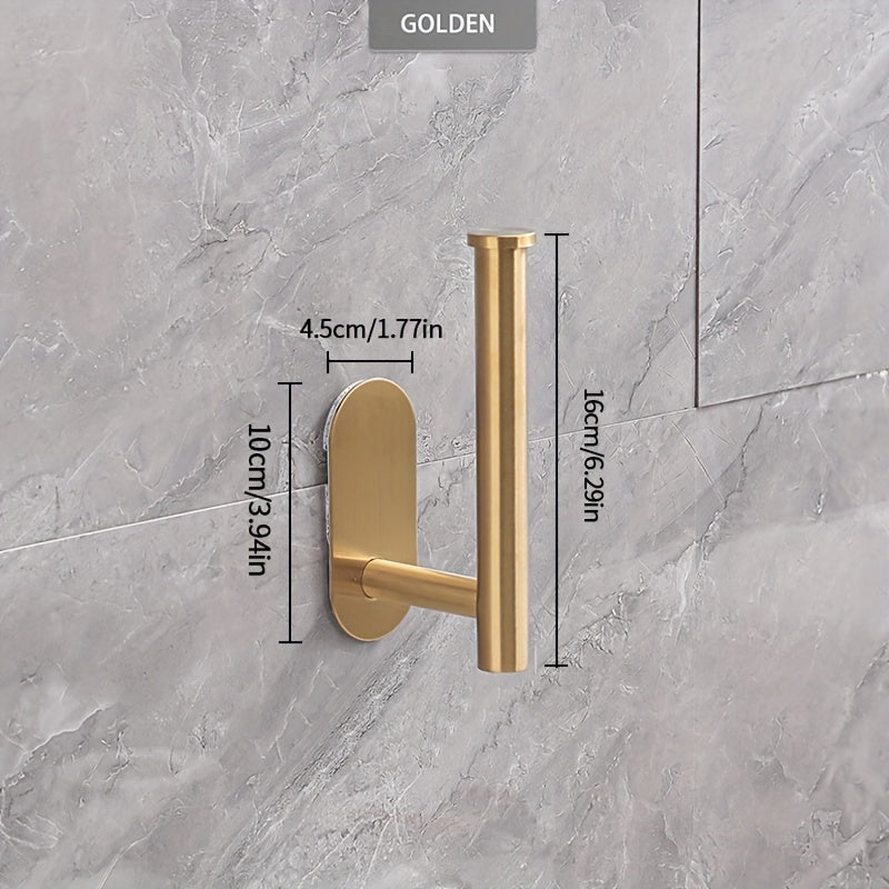 Stainless Steel Under Cabinet Paper Towel Holder Self-Adhesive or Screw Mount