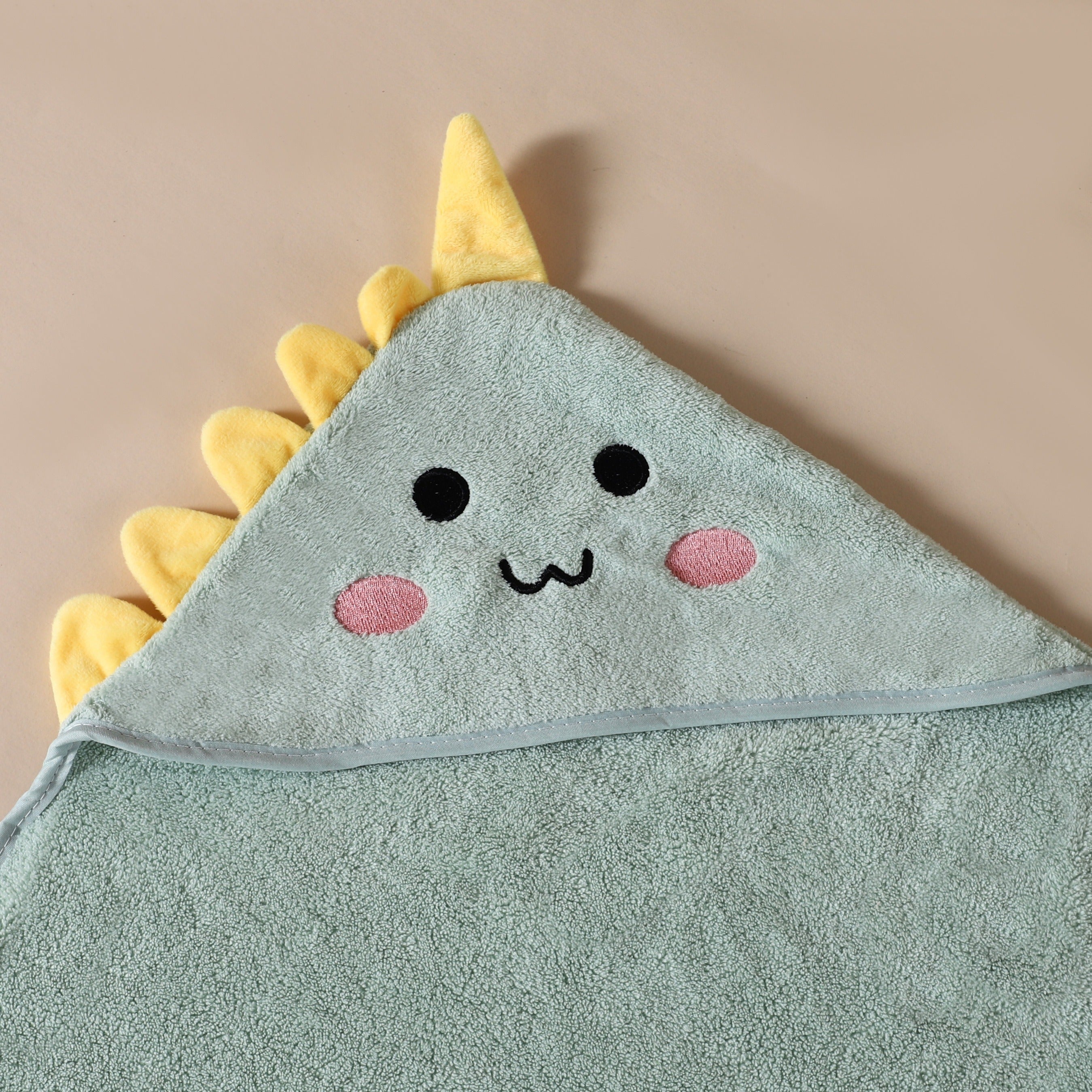 Cartoon Bath Towel and Robe Set for Kids Ultra-Fine Fiber Super Absorbent Easy Drying