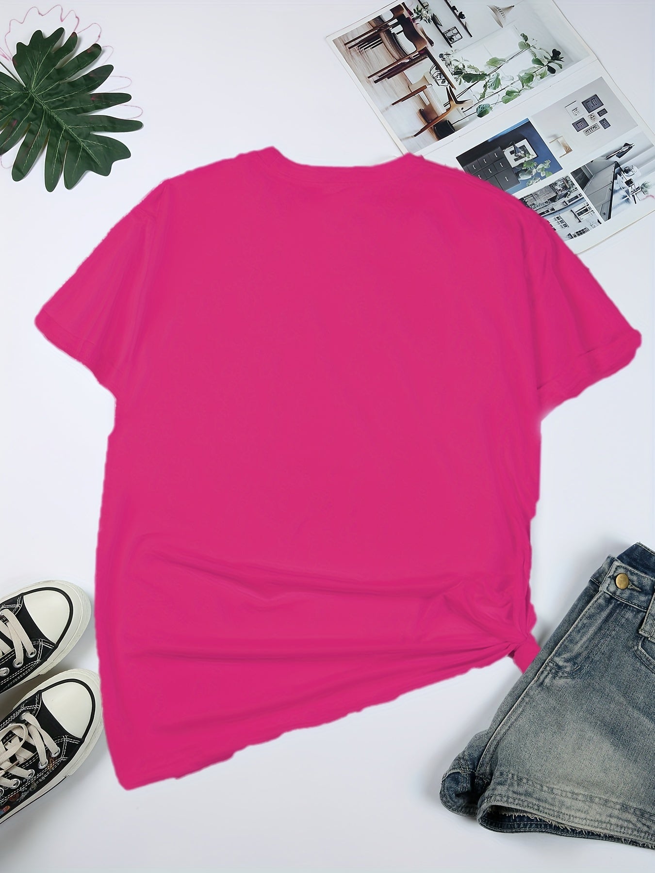 Plus Size Women’s Sports T-Shirt Polyester Breathable All-Season Casual