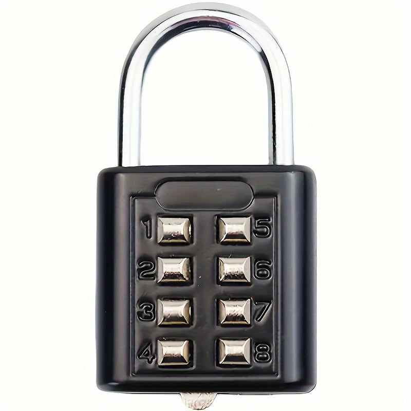 Black Alloy Combination Lock for Suitcases Luggage and Drawers 3-Digit Dial
