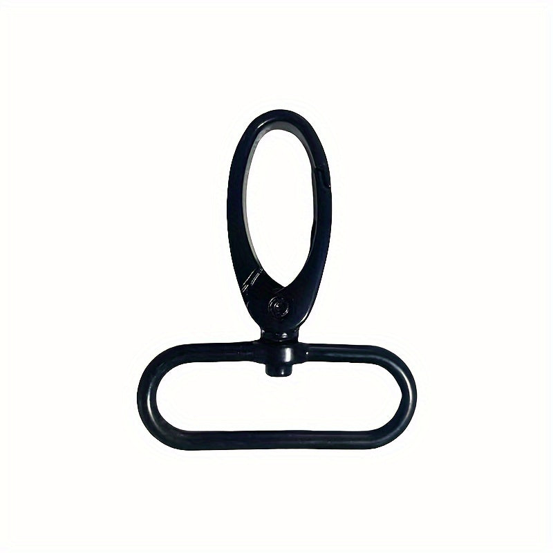 Black Olive Clasp Buckles 10-Pack Zinc Alloy Durable Rotating Handbag Strap Accessories