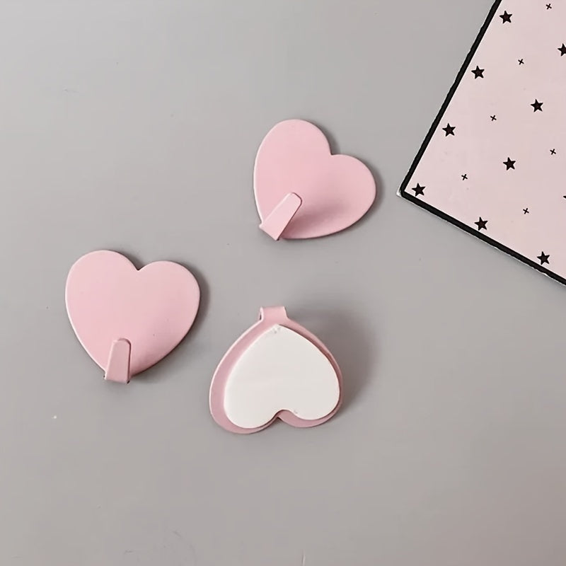 Heart Shaped Wall Hook Set for Home Decor and Gifting Perfect for Christmas or New Year