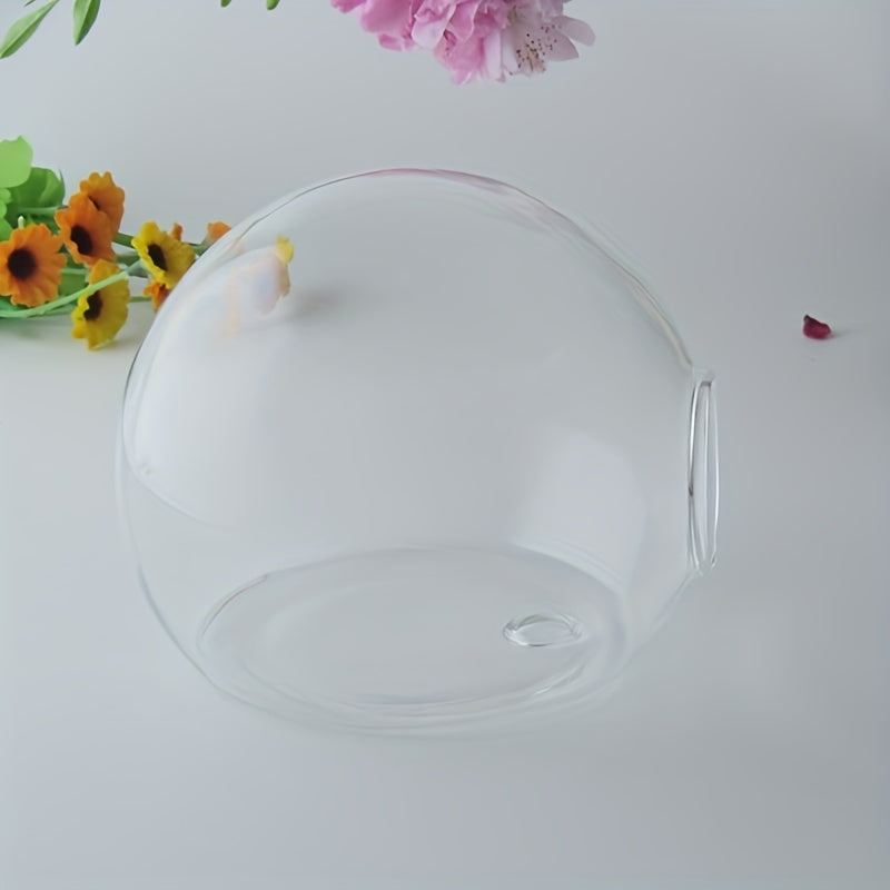 Glass Wall Vase for Home Decoration in Living Room, Balcony or Bedroom