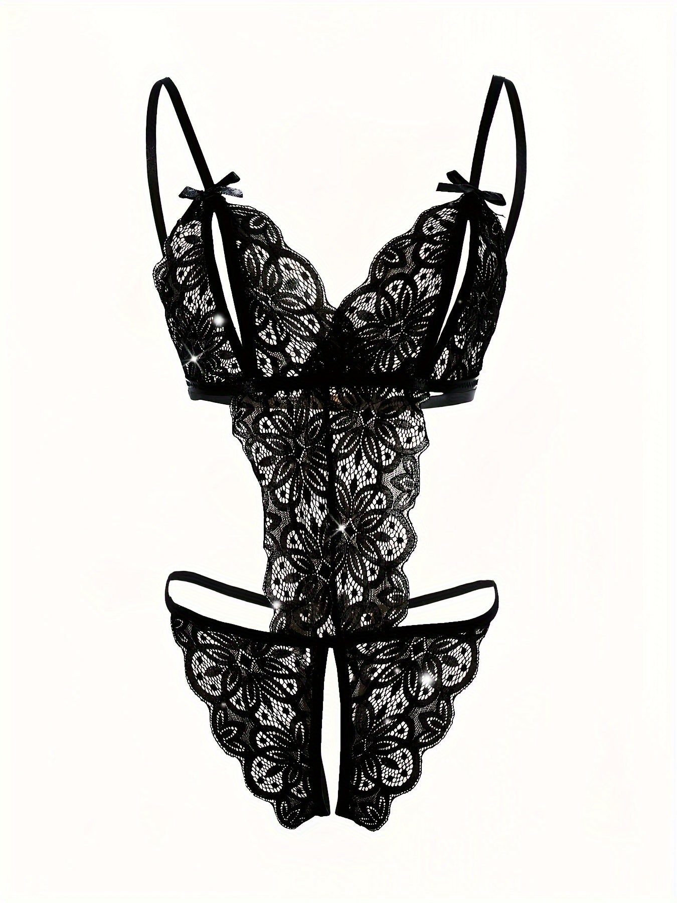 Туалет для женщин plus size с цветочным кружевом, с вырезами и прозрачной тканью