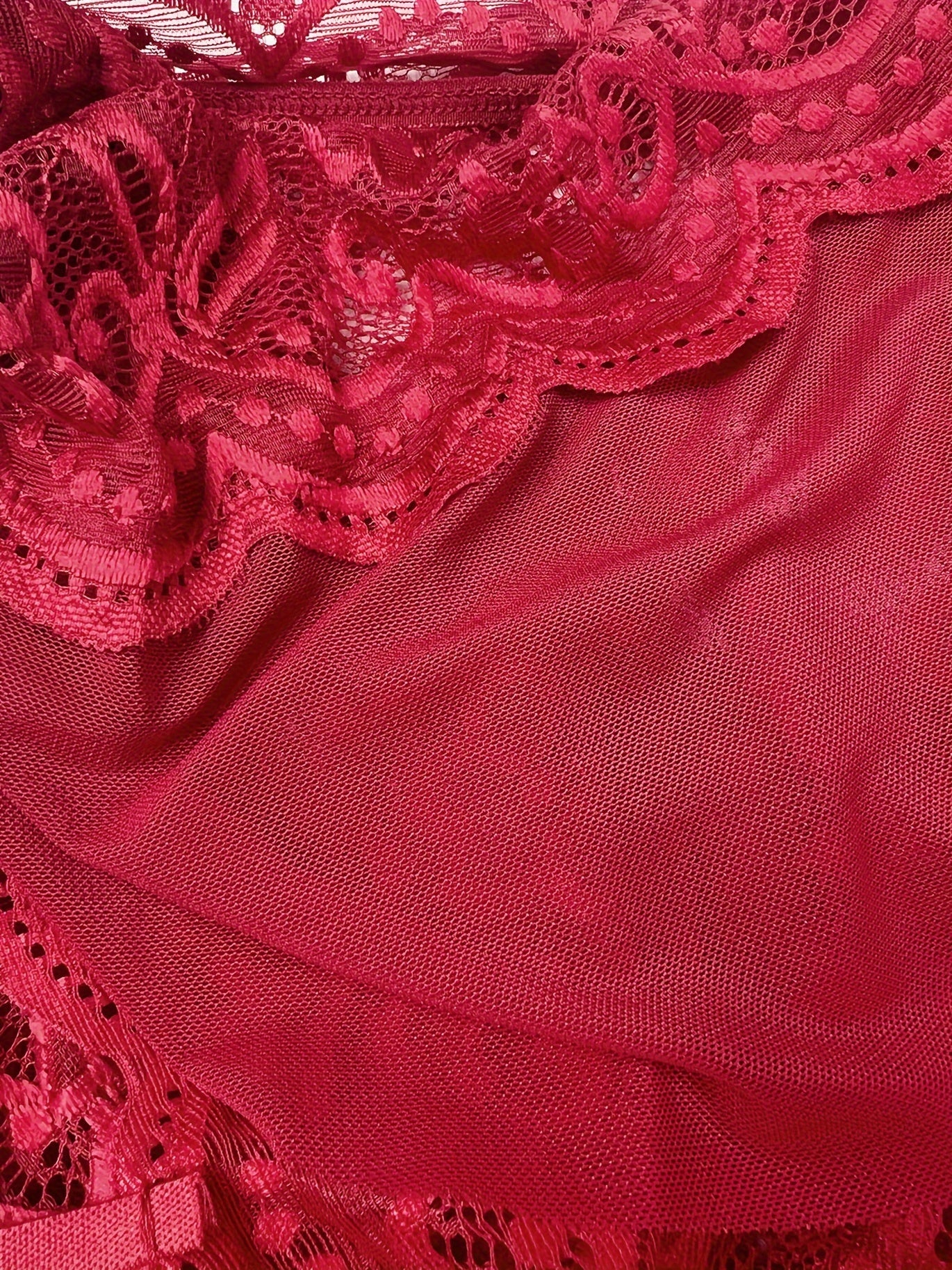 Кружевной сетчатый тедди для женщин с глубоким V, открытым промежностью, боди-халтер, сексуальное белье