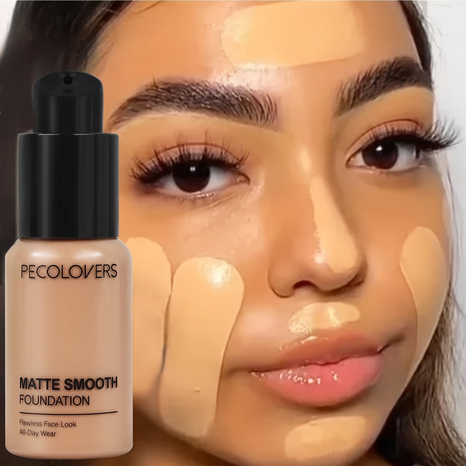 Women Matte Foundation Cream Oil-Free Waterproof Long-Lasting Concealer