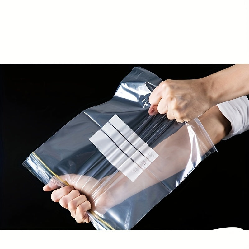 Reusable Food Storage Bags Pack of 30 Double-Layer Seal Bags Food-Grade Plastic Freezer Safe