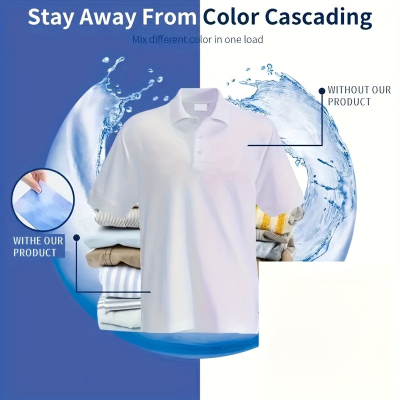 100Pcs Color Catcher Sheets Laundry Color Run Remover Anti Dye Absorption