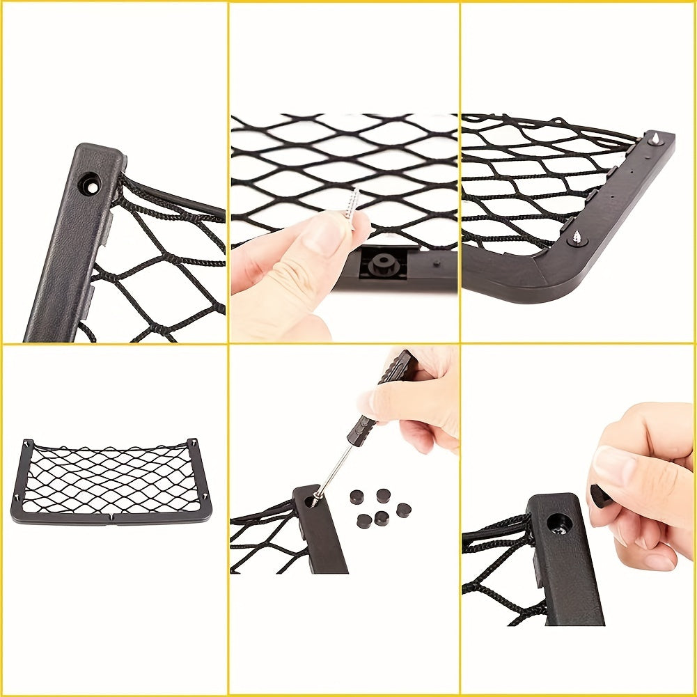 Elastic Cargo Mesh Nets for Caravan Motorhome Storage Shelf Organizers