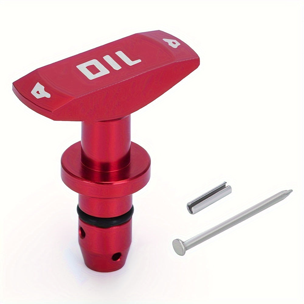 Mango de extracción de varilla de aceite de coche universal de aluminio para coche, pieza de repuesto para motor