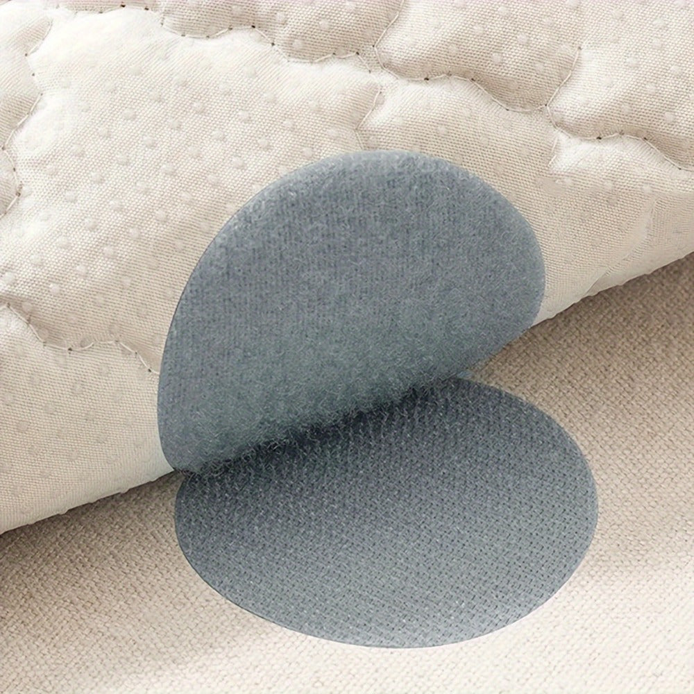 20 Pieces Sofa Sticker Holders 5cm Adhesive Back Fasteners for Home DIY Crafts