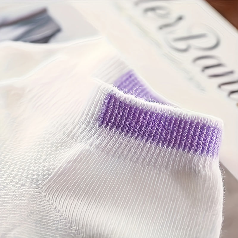 Pack de 6 calcetines deportivos ligeros y bajos para mujer