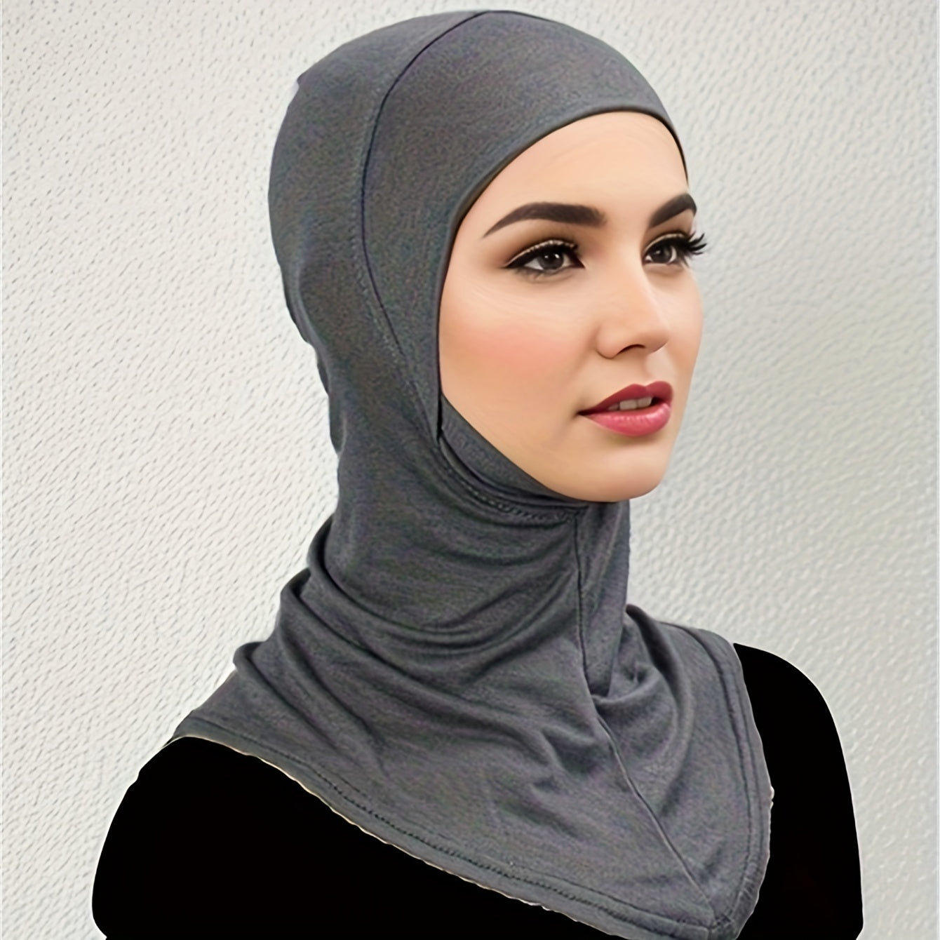 Breathable Ramadan Hijab Cap with Turban Under Scarf for Muslim Women