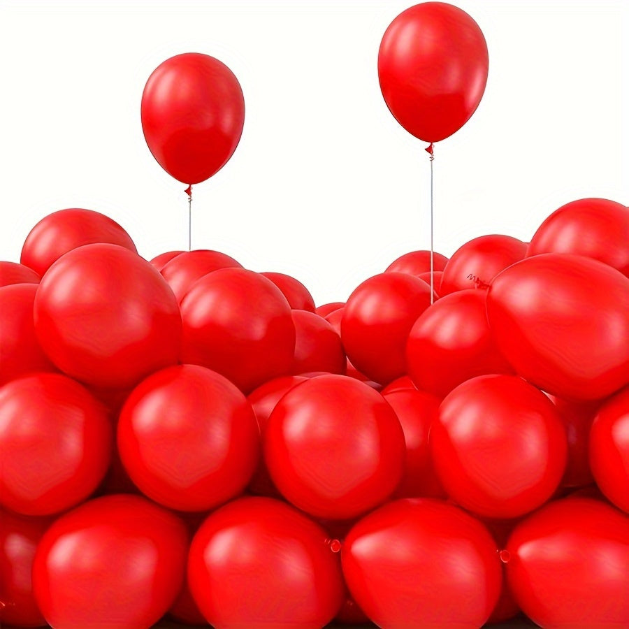 Bayramlar va tantanalar uchun rang-barang Lateks balonlar, to'plam 51 ta