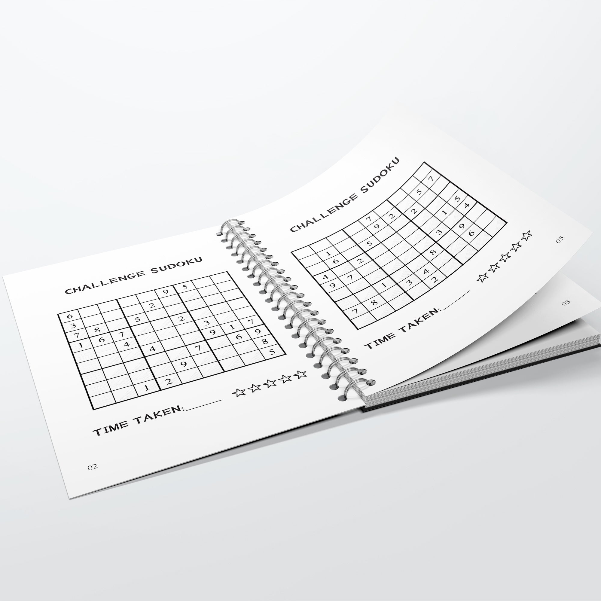 Kids Sudoku Puzzle Book for Logical Thinking and Attention to Detail