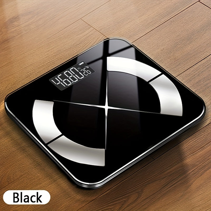 Wireless Smart LED Scale with App Connectivity Battery Powered Weight Tracking Personal Care Electronics
