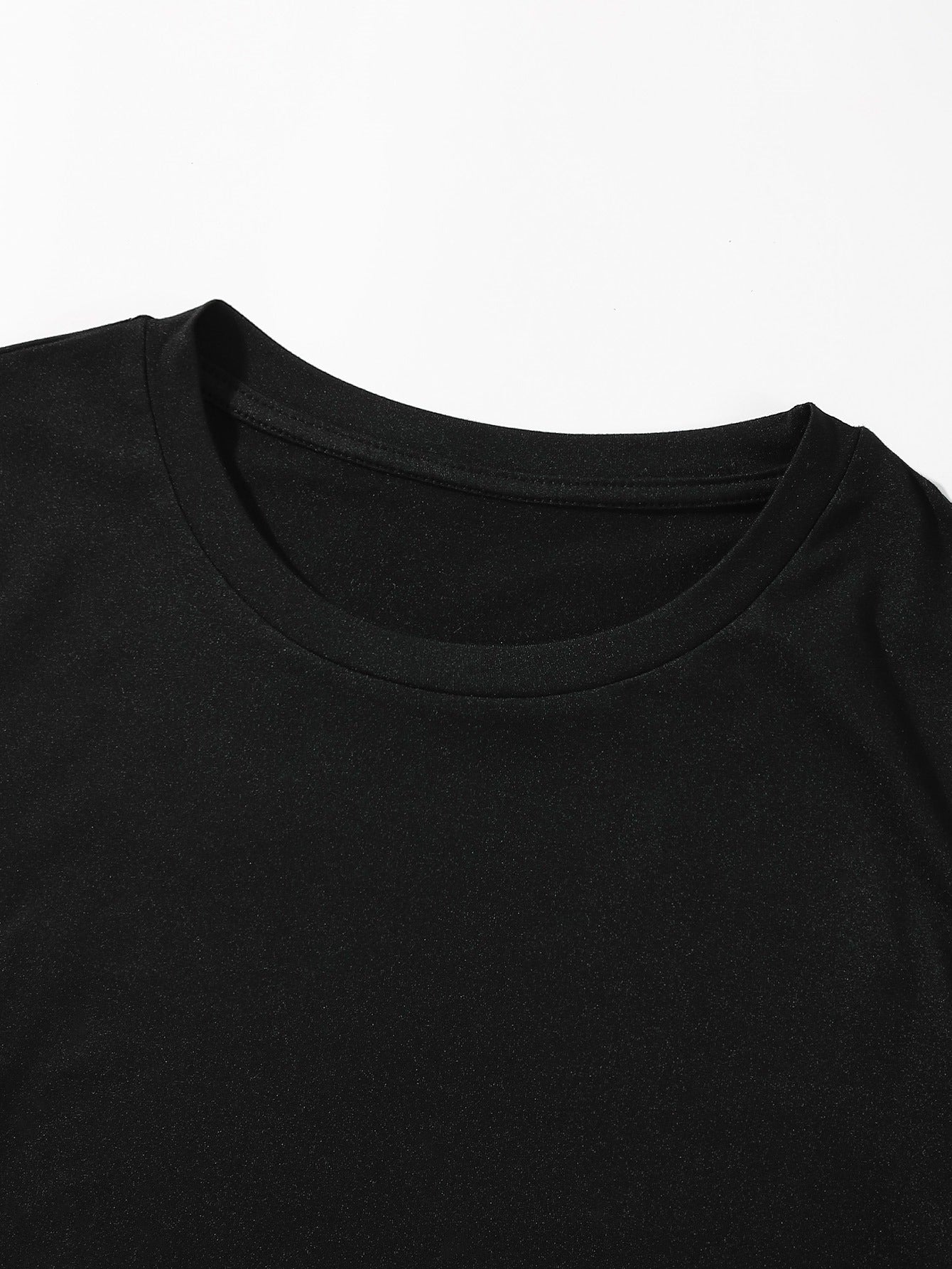 White Graphic T-Shirt for Women with Angel Wings Design Casual Crew Neck Short Sleeve Polyester Blend