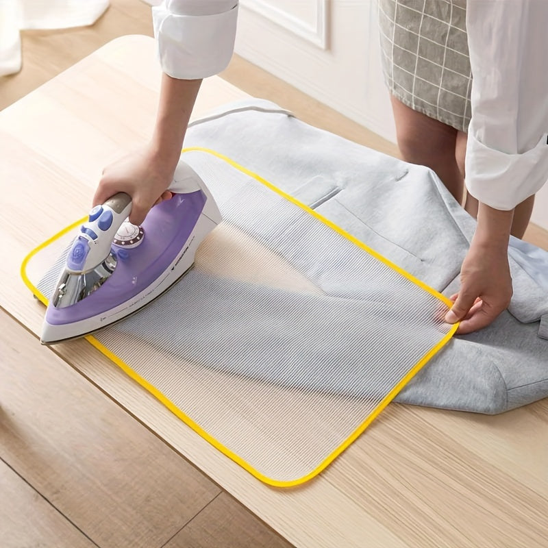 Heat-Resistant Ironing Mesh Pad Non-Stick Durable Polyester Suitable for Steam Ironing