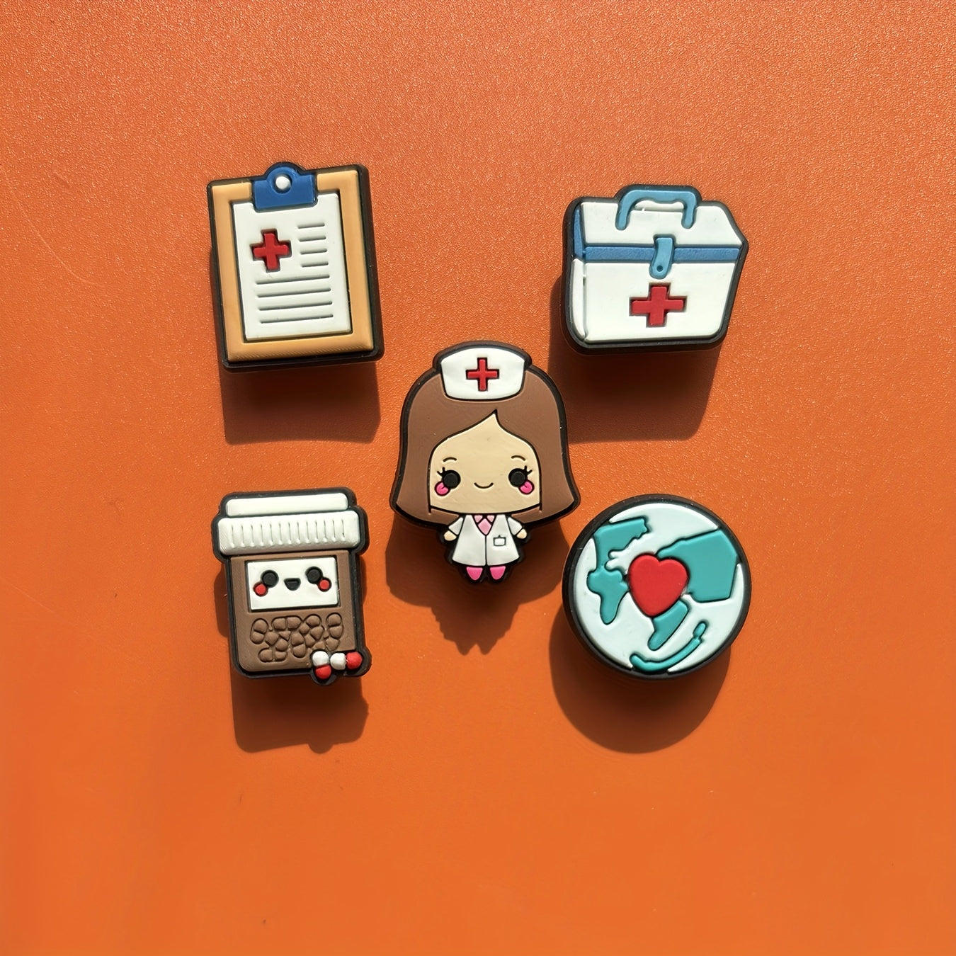 30 Pcs Medical Series PVC Hanging Set for Nurse Doctor Ambulance Decor