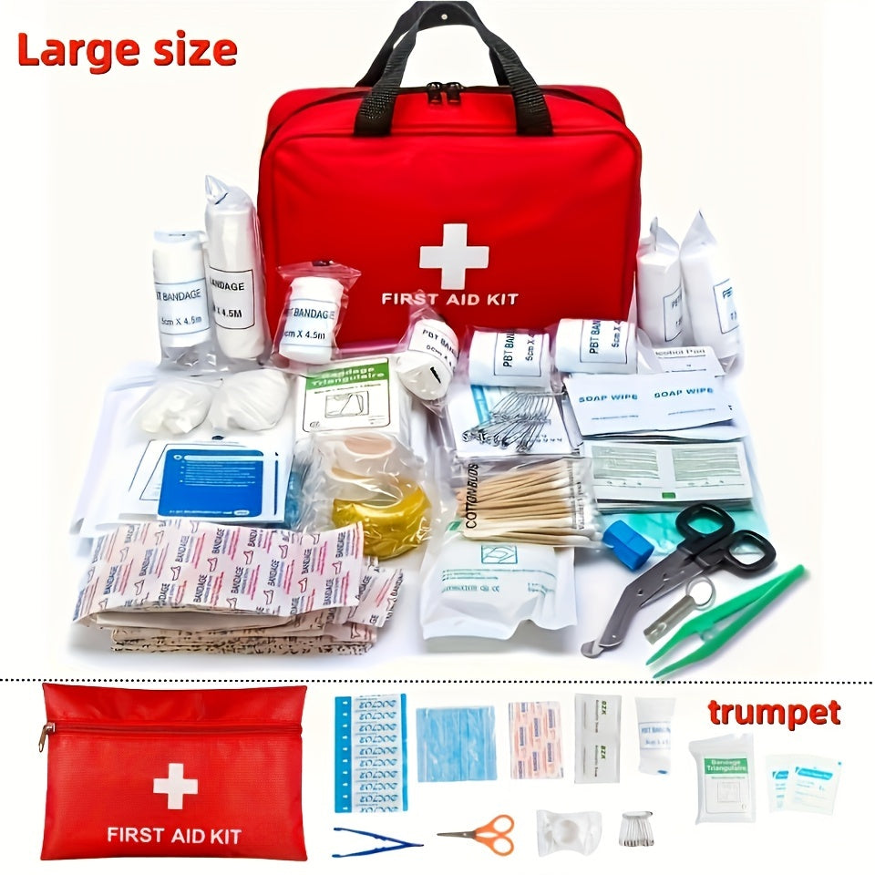 Portable First Aid Kit Set 160Pcs/27Pcs Emergency Supplies for Home Car Camping