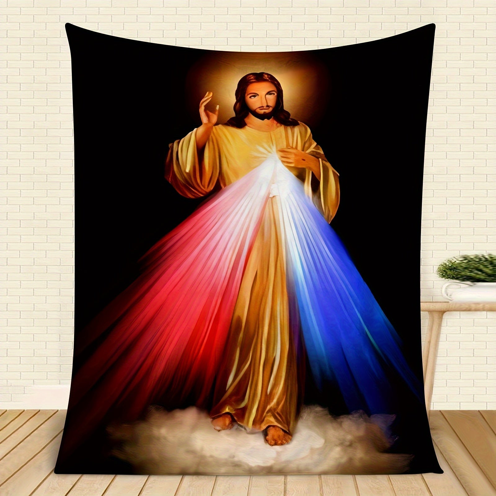 Flannel Throw Blanket Soft Cozy Couch Bed Travel Gift for All Seasons