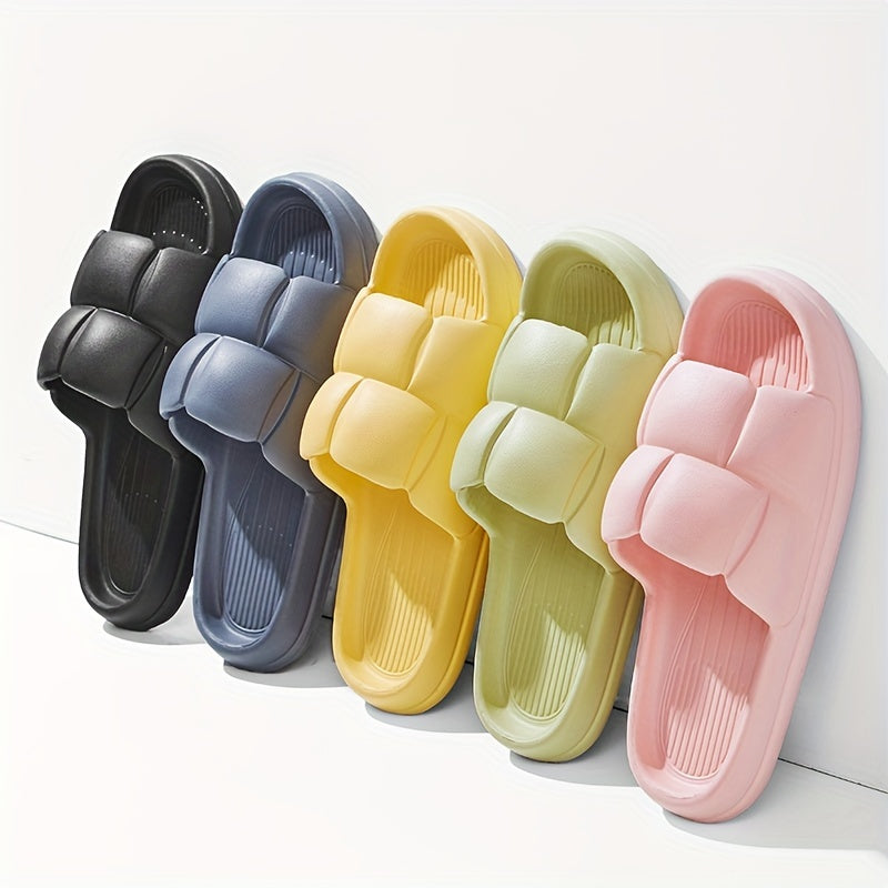 Мужские EVA шлепанцы противоскользящие, устойчивые к запахам, для внутреннего использования, для душа, повседневная обувь