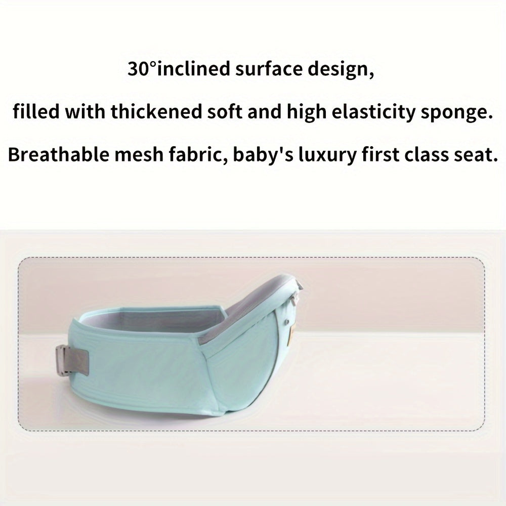 Gray 6-in-1 Child Car Seat for Ages 0-48 Months with Head Support and Breathable Mesh